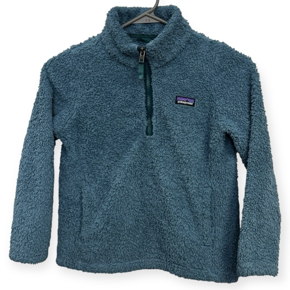 Patagonia Kids Sherpa Pullover - Teal Size S‎ 7/8